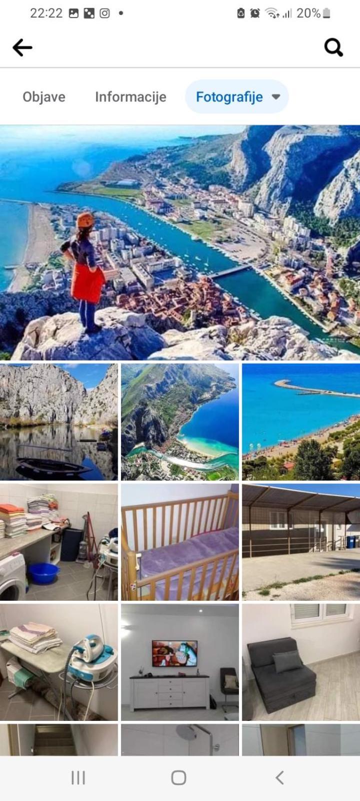 Apartment Nevena 奥米什 外观 照片