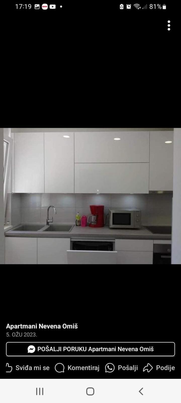 Apartment Nevena 奥米什 外观 照片
